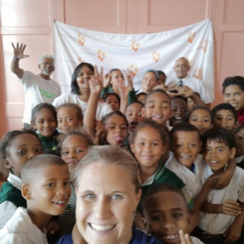 Beautiful Life TCD & Samaritans Feet Shoe Donation @ Bokmakierie Primary School